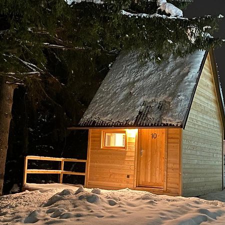 Camping Zelezna Ruda Bagian luar foto