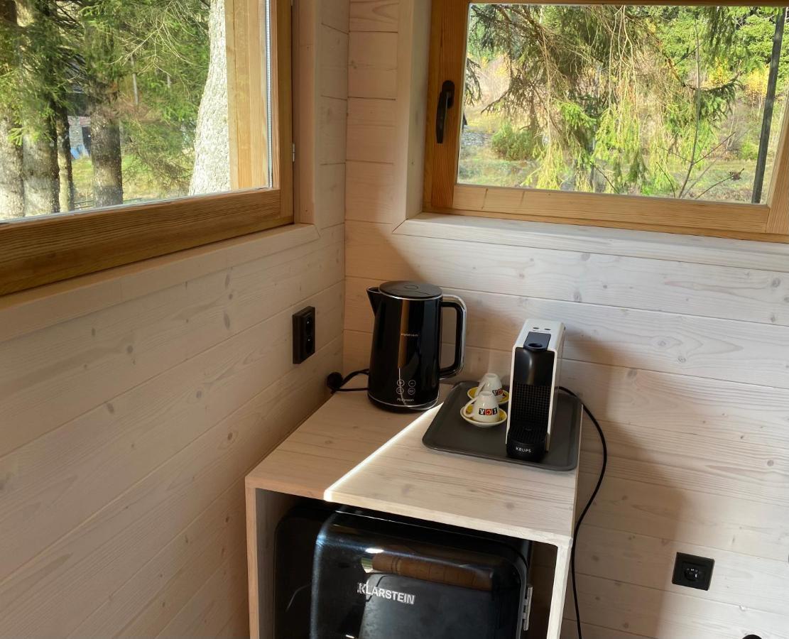 Camping Zelezna Ruda Bagian luar foto