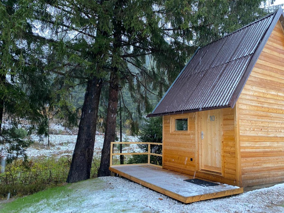 Camping Zelezna Ruda Bagian luar foto